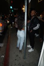 Actress and model Karrueche Tran Poppy's in West Hollywood, USA.
