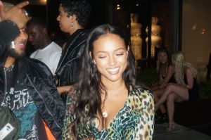 Actress and model Karrueche Tran Poppy's in West Hollywood, USA.