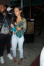Actress and model Karrueche Tran Poppy's in West Hollywood, USA.