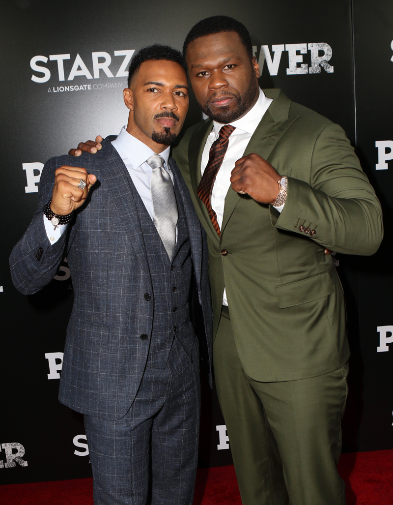 World Premiere of Power Curtis''50 Cent'' Jackson,Omari Hardwick