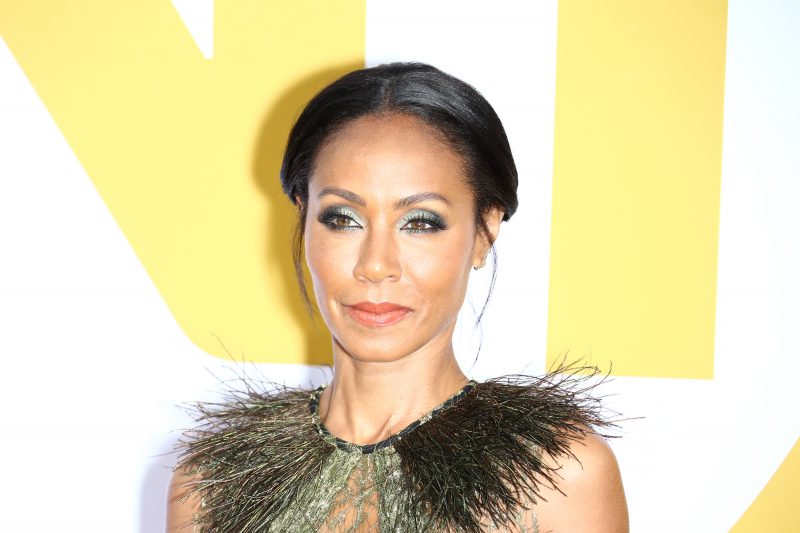 Jada Pinkett-Smith attends the 2017 NBA Awards, Basketball City at Pier 36 in New York City, New York.