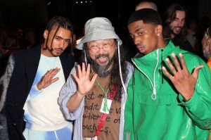Quincy Takashi Murakami Christian Combs Stars at the Off-White Menswear Spring Summer 2019 show during Paris Fashion Week