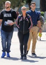 Amber Rose Out and About in Los Angeles, California