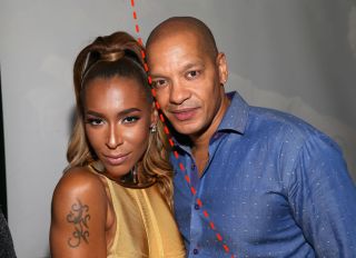 NEW YORK, NY - OCTOBER 12: Amina Pankey and Peter Gunz attend the exclusive premiere party for Marriage Boot Camp Reality Stars Season 9 hosted by WE tv on October 12, 2017 in New York City.
