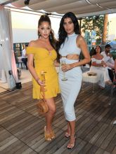 Television personality Julissa Bermudez and more celebrities are seen outside Neuenhouse in Los Angeles, CA.