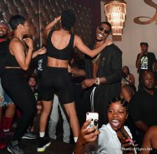 Iman Shumpert Teyana Taylor Mr. Plush Party At Revel Nightclub
