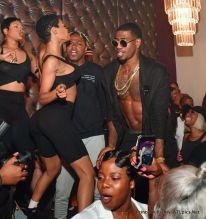 Iman Shumpert Teyana Taylor Mr. Plush Party At Revel Nightclub