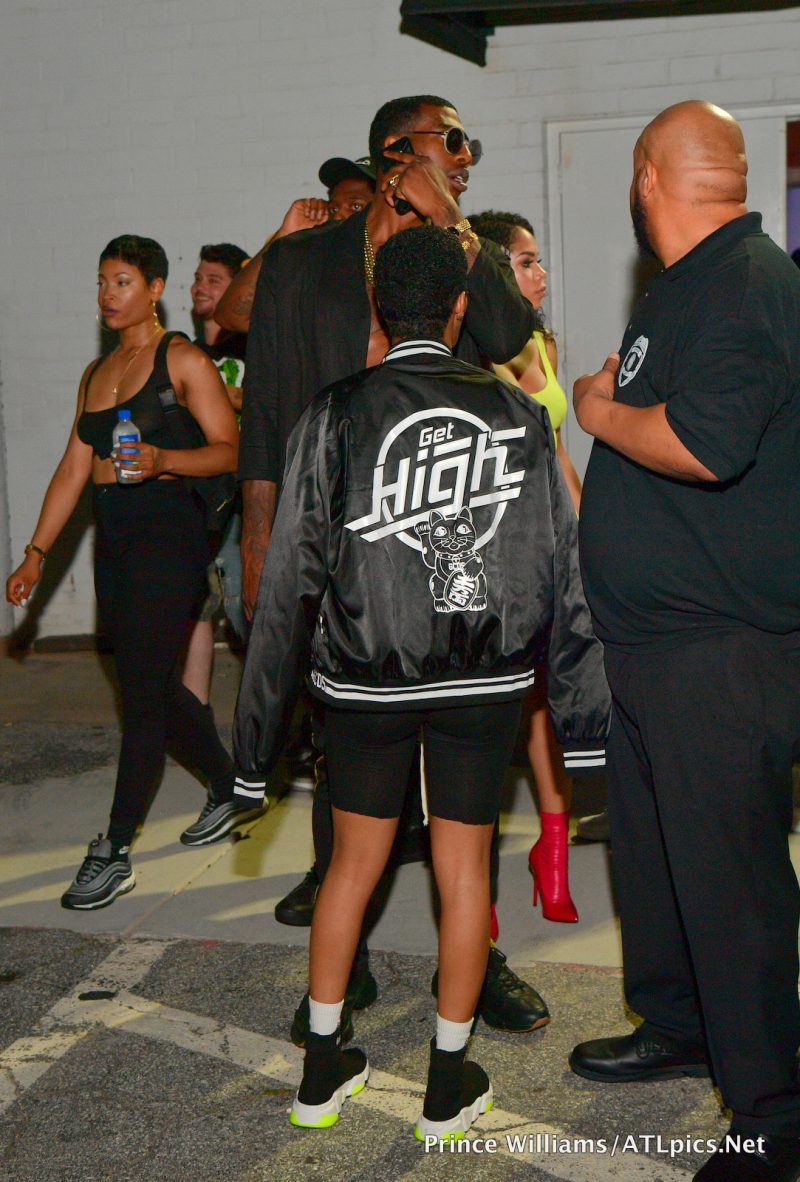 Iman Shumpert Teyana Taylor Mr. Plush Party At Revel Nightclub