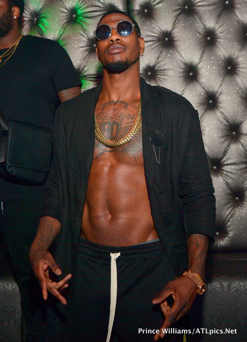 Iman Shumpert Teyana Taylor Mr. Plush Party At Revel Nightclub