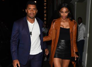 Ciara and Russell Wilson enjoy a date night at Soho House member's club in Soho.