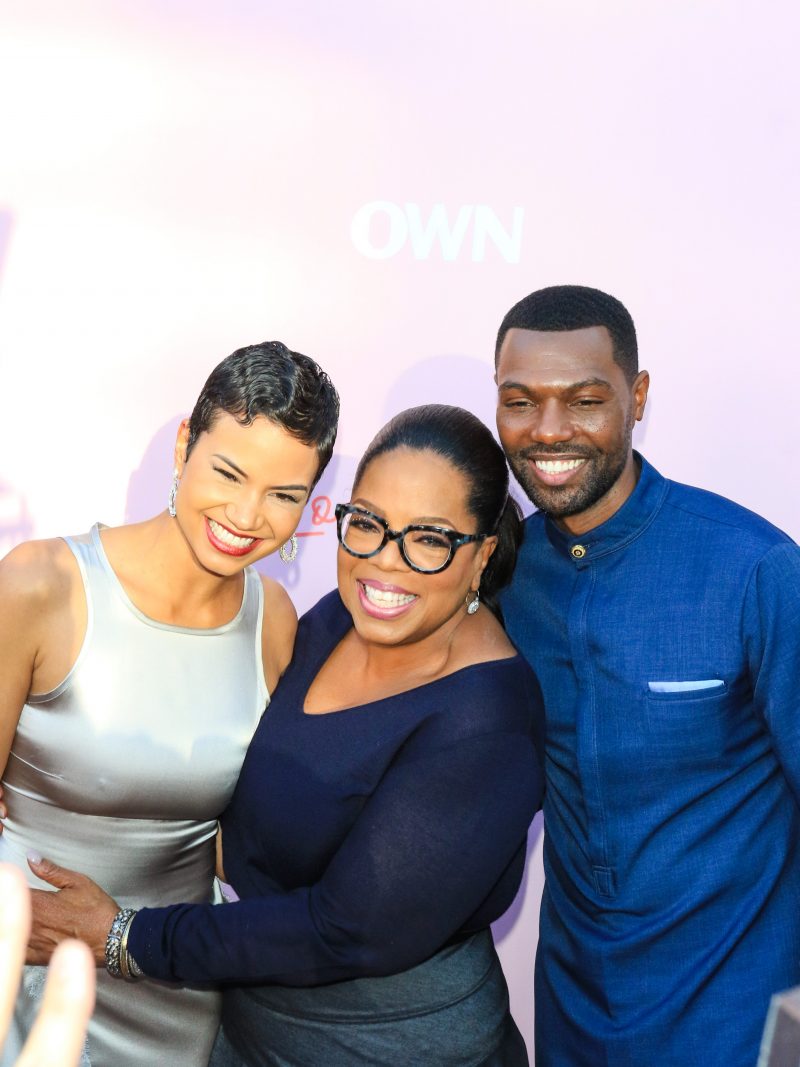 'Love Is' Premiere at Neuehouse in Hollywood Pictured: Michele Weaver,William Catlett,Oprah Winfrey