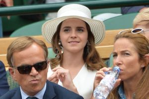 The final of the Wimbledon Tennis Championships 2018 held at the All England Lawn Tennis and Croquet Club in London, UK. Pictured: Emma Watson