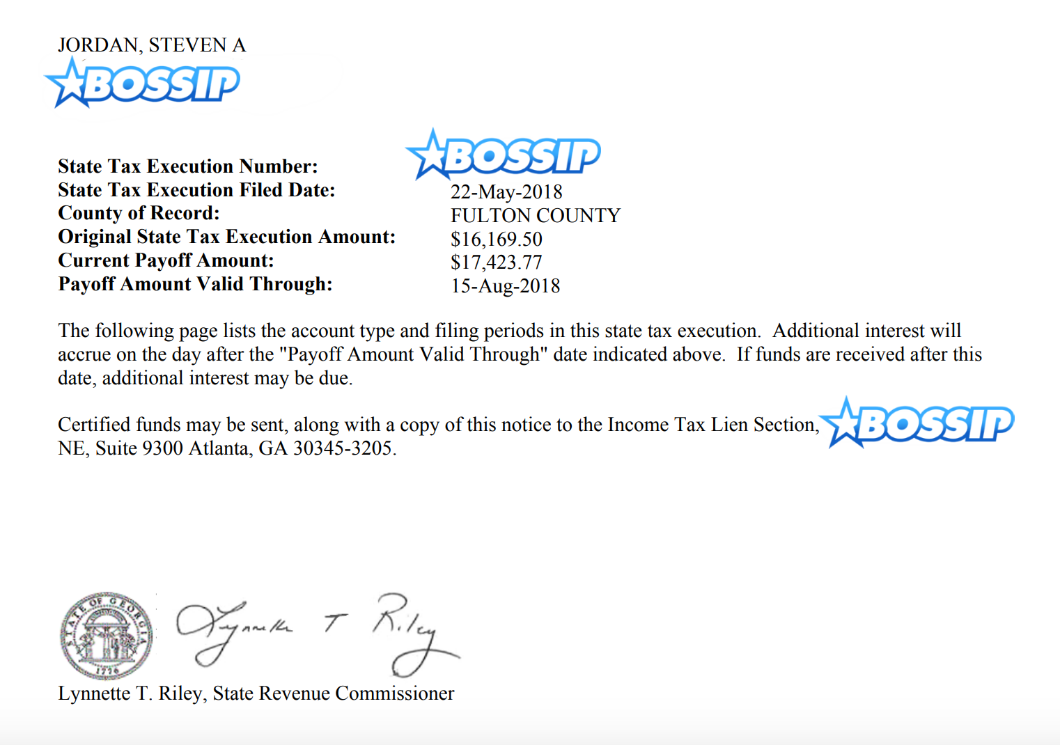 back state taxes