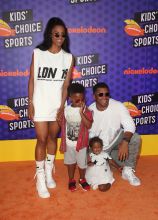 Nickelodeon Kids' Choice Sports Awards 2018 Ciara, Ciara Princess Harris, Sienna Princess Wilson, Future Zahir Wilburn, Russell Wilson
