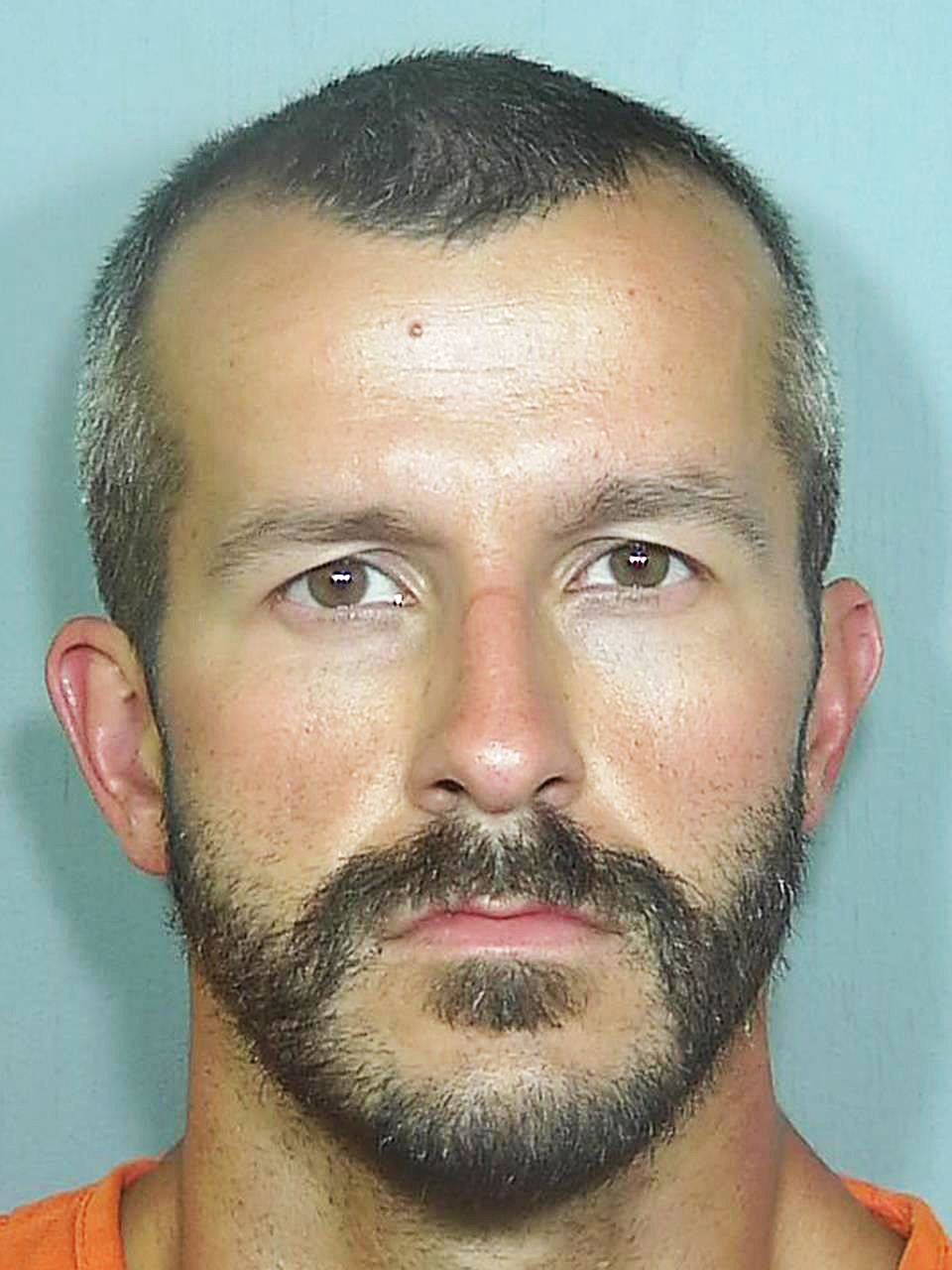 Chris Watts mugshots killed pregnant wife Shanann and is suspected of killing daughters Bella and Celeste