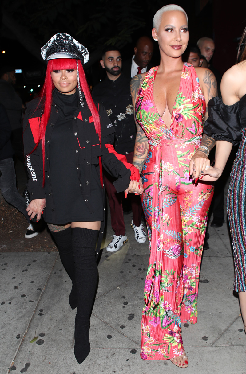Celebrity BFFs, Blac Chyna and Amber Rose App Launch Hollywood