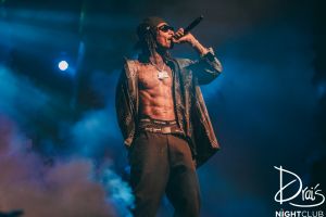 Wiz Khalifa shirtless Drai's Las Vegas six pack abs of steel