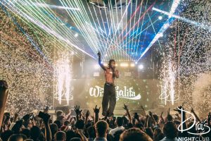 Wiz Khalifa shirtless Drai's Las Vegas six pack abs of steel