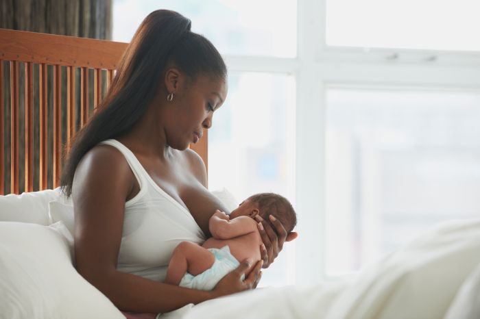 #BlackBreastFeeding Week Black Mother Breast feeding
