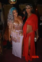 Malaysia Pargo celebrates birthday Atlanta genie belly dancer theme Kandi Burruss Bambi Scrappy and more