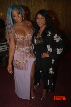 Malaysia Pargo celebrates birthday Atlanta genie belly dancer theme Kandi Burruss Bambi Scrappy and more