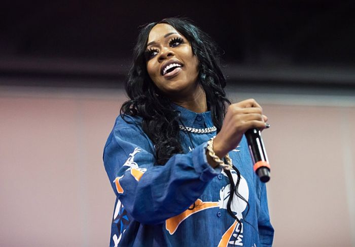 Remy Ma and husband Papoose attend Be Expo 2018 hosted by Radio One Philadelphia at Pennsylvania Convention Center.