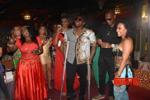 Malaysia Pargo celebrates birthday Atlanta genie belly dancer theme Kandi Burruss Bambi Scrappy and more