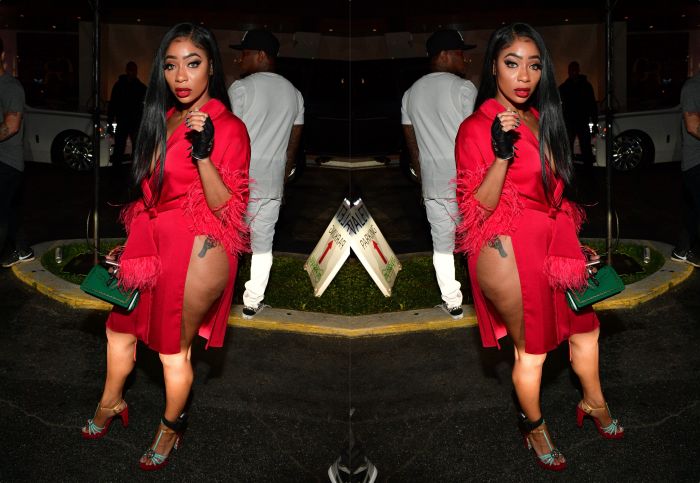 Tommie Lee in Atlanta with ankle monitor