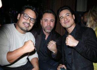 Mario Lopez Introduces Casa Mexico Tequila On WE tv's David Tutera CELEBrations Michael Peña, Oscar De La Hoya