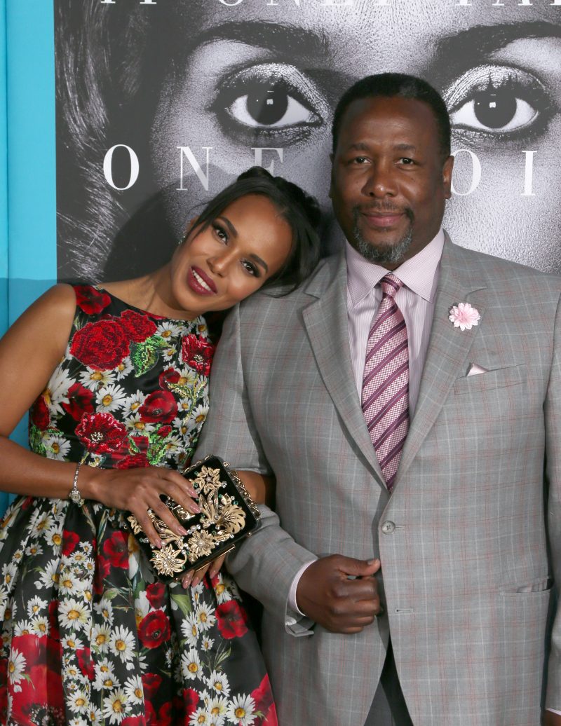 Kerry Washington Wendell Pierce Premiere of HBO Films' 'Confirmation' at Paramount Theater 