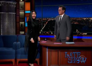 Nicki Minaj on Steven Colbert