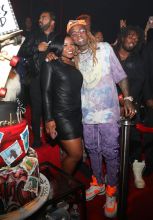 LOS ANGELES, CA - SEPTEMBER 28: Reginae Carter and Lil Wayne attend Lil Wayne's 36th birthday party and Carter V release at HUBBLE on September 28, 2018 in Los Angeles, California.