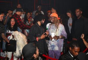 LOS ANGELES, CA - SEPTEMBER 28: A general view of Lil Wayne and guests is seen at Lil Wayne's 36th birthday party and Carter V release at HUBBLE on September 28, 2018 in Los Angeles, California.