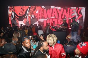 LOS ANGELES, CA - SEPTEMBER 28: A general view of atmosphere is seen at Lil Wayne's 36th birthday party and Carter V release at HUBBLE on September 28, 2018 in Los Angeles, California.