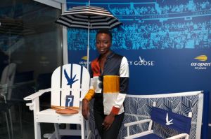 Danai Gurira The Grey Goose Suite on Day Thirteen of the 2018 US Open at the Arthur Ashe Stadium on September 8, 2018 in the Flushing neighborhood of the Queens borough of New York City.
