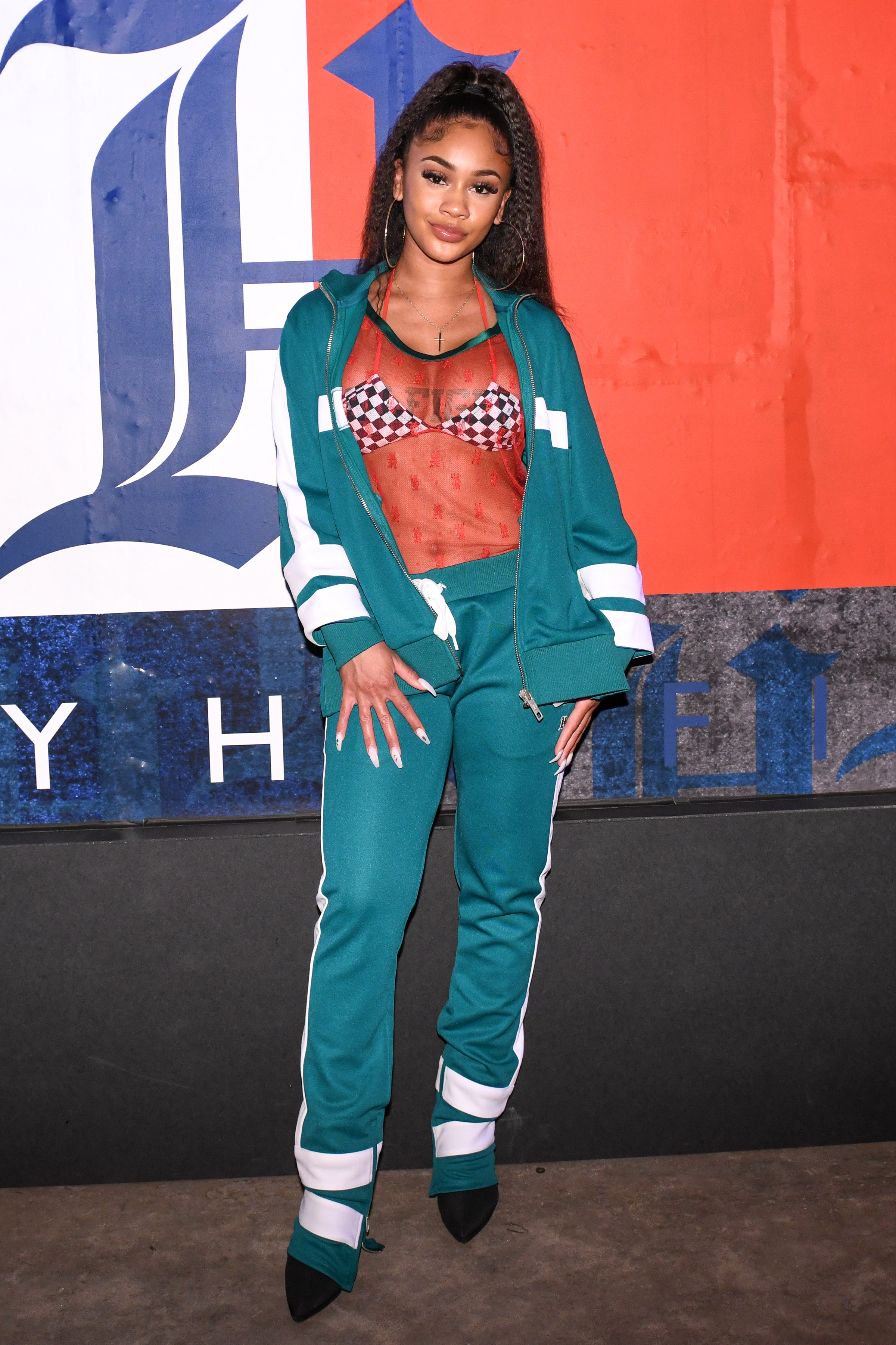 Saweetie at Tommy Hilfiger