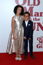 Ari Johnson and Teegan Johnson Celebrities attend the New York Premiere of 'The Old Man & the Gun'. Held @ The Paris Theater, New York City, NY. September 20, 2018.