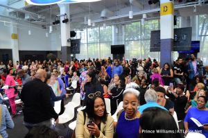 Keri Hilson Monica Brown Kandi Burruss Tucker Keshia Knight Pulliam Mali Hunter Rep. Maxine Waters actress Erika Alexander support Stacey Abrams for Georgia Governor