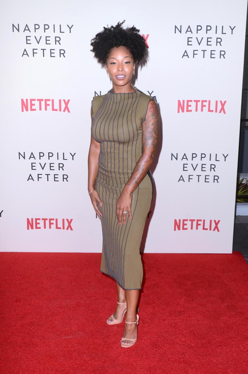 Brittany S. Hall 'Nappily Ever After' Special Screening, Harmony Gold Theater