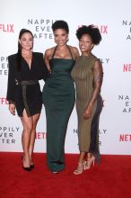 Camille Guaty Sanaa Lathan Brittany S. Hall 'Nappily Ever After' Special Screening, Harmony Gold Theater