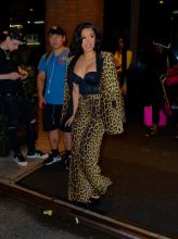 Cardi B looks striking leaving hotel to party in New York