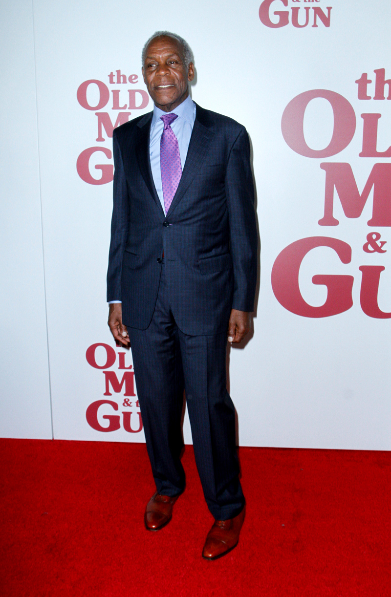 Danny Glover Celebrities attend the New York Premiere of 'The Old Man & the Gun'. Held @ The Paris Theater, New York City, NY. September 20, 2018.