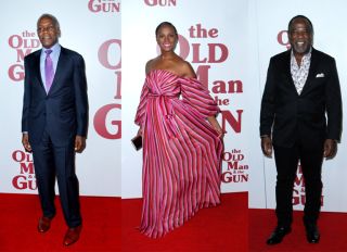 Isiah Whitlock Jr. Tika Sumpter Danny Glover Celebrities attend the New York Premiere of 'The Old Man & the Gun'. Held @ The Paris Theater, New York City, NY. September 20, 2018.