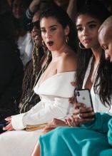 Lauren Jarengui Ty Dolla $ign MANHATTAN, NEW YORK CITY, NY, USA - SEPTEMBER 11: Teen Vogue's Body Party Presented By Snapchat held at The Garage on September 11, 2018 in Manhattan, New York City, New York, United States.