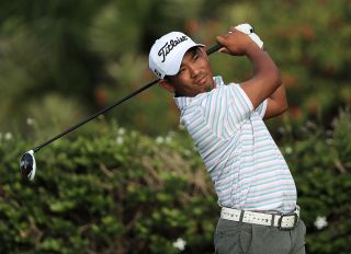 Tadd Fujikawa during the first round of the Sony Open In Hawaii at Waialae Country Club on January 12, 2017 in Honolulu, Hawaii.
