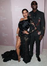 Keyshia Ka'Oir Gucci Mane Radric Davis Rihanna's 4th Annual Diamond Ball Benefitting The Clara Lionel Foundation held at Cipriani Wall Street on September 13, 2018 in Manhattan, New York City, New York