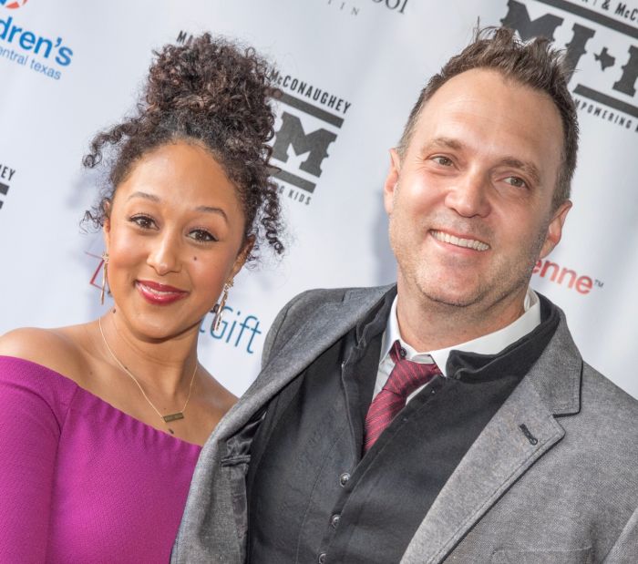 Tamera Mowry-Housley says husband Adam is not Racist on 'The Real"