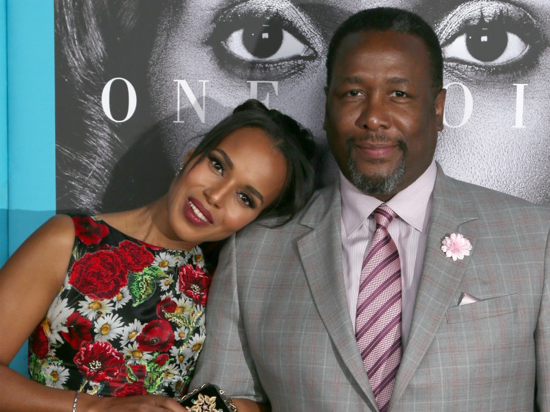 Kerry Washington Wendell Pierce HBO Confirmation Premiere Paramount theater
