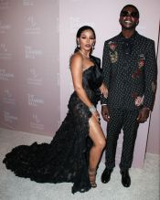 Keyshia Ka'Oir Gucci Mane Radric Davis Rihanna's 4th Annual Diamond Ball Benefitting The Clara Lionel Foundation held at Cipriani Wall Street on September 13, 2018 in Manhattan, New York City, New York