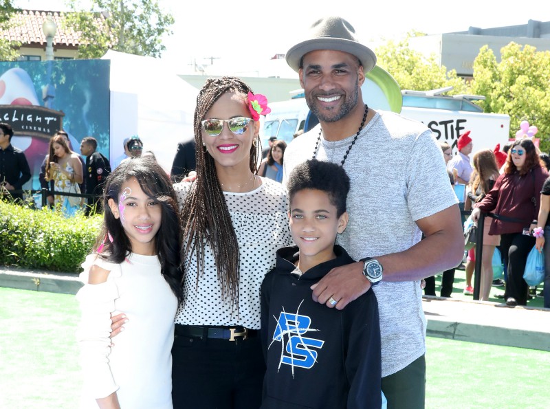 Sophie Boris and Nicolas Kodjoe, Nicole Ari Parker Premiere Of Sony Pictures' "Smurfs: The Lost Village" Featuring: Boris Kodjoe, Nicole Ari Parker Where: Culver City, California, United States When: 01 Apr 2017 Credit: